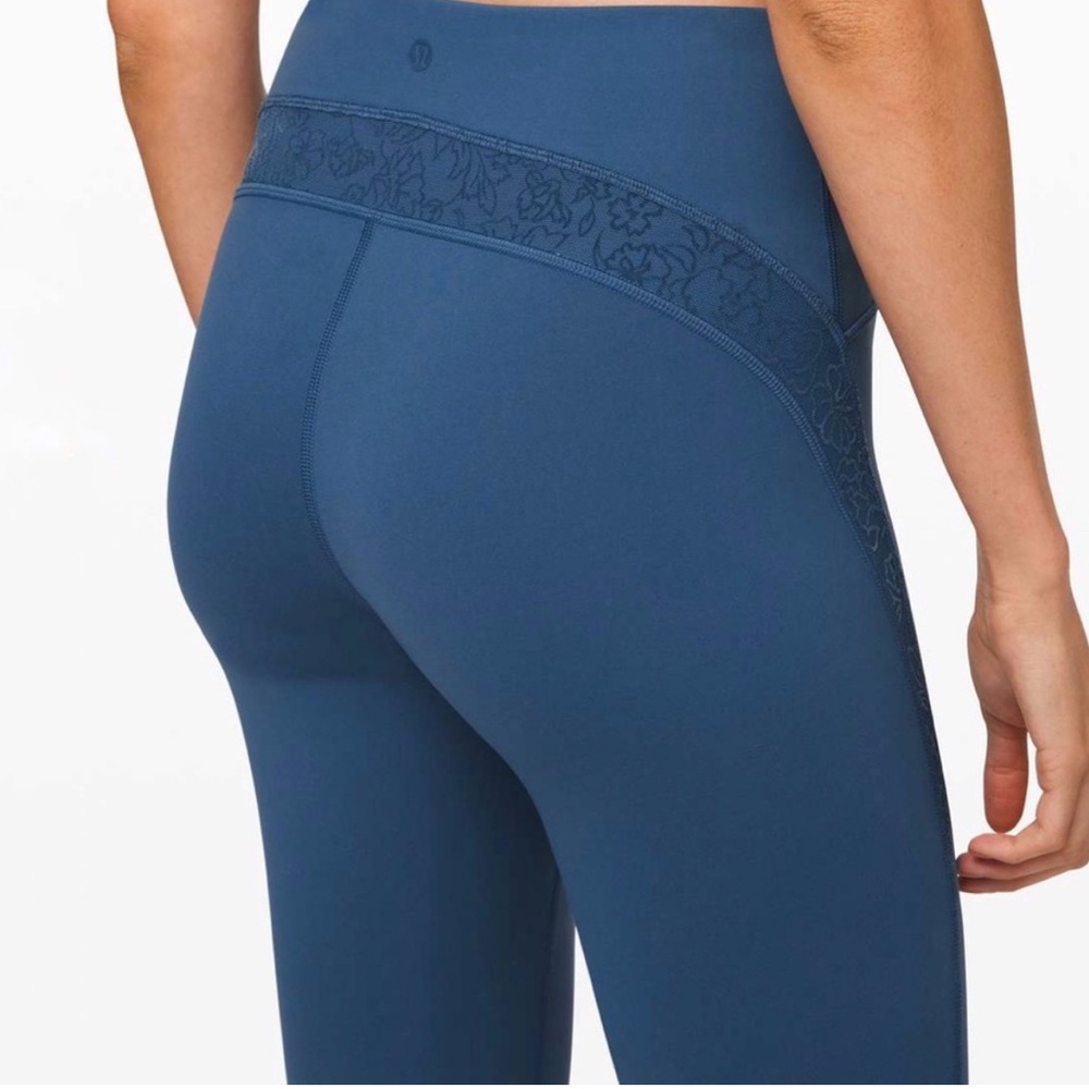 Lululemon floral detail leggings